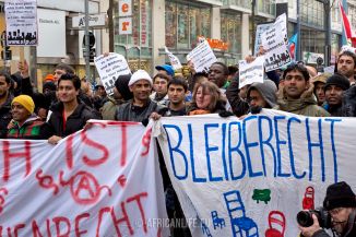 Refugee Protest March, Vienna